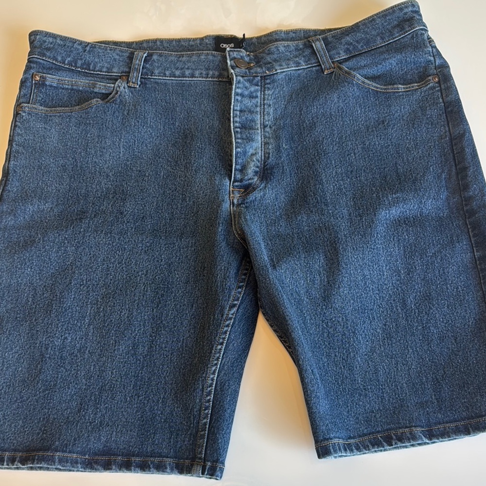ASOS Classic Blue Denim Shorts